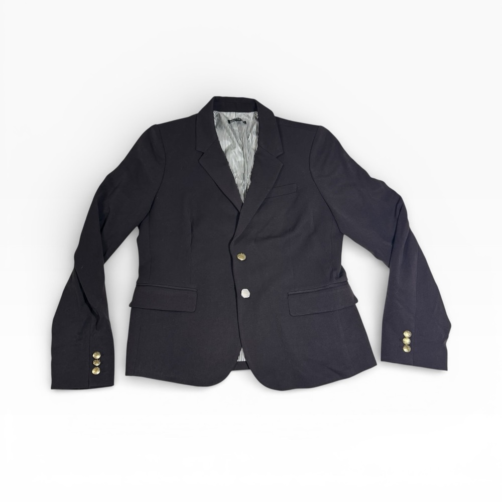 NWOT J.Crew Mercantile Schoolboy Blazer J4548 Plum Eggplant Size 12